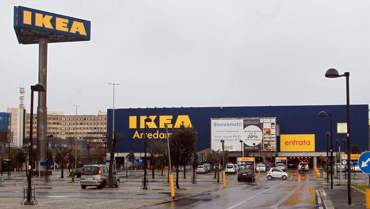 Een vestiging van Ikea in Rome. Beeld epa