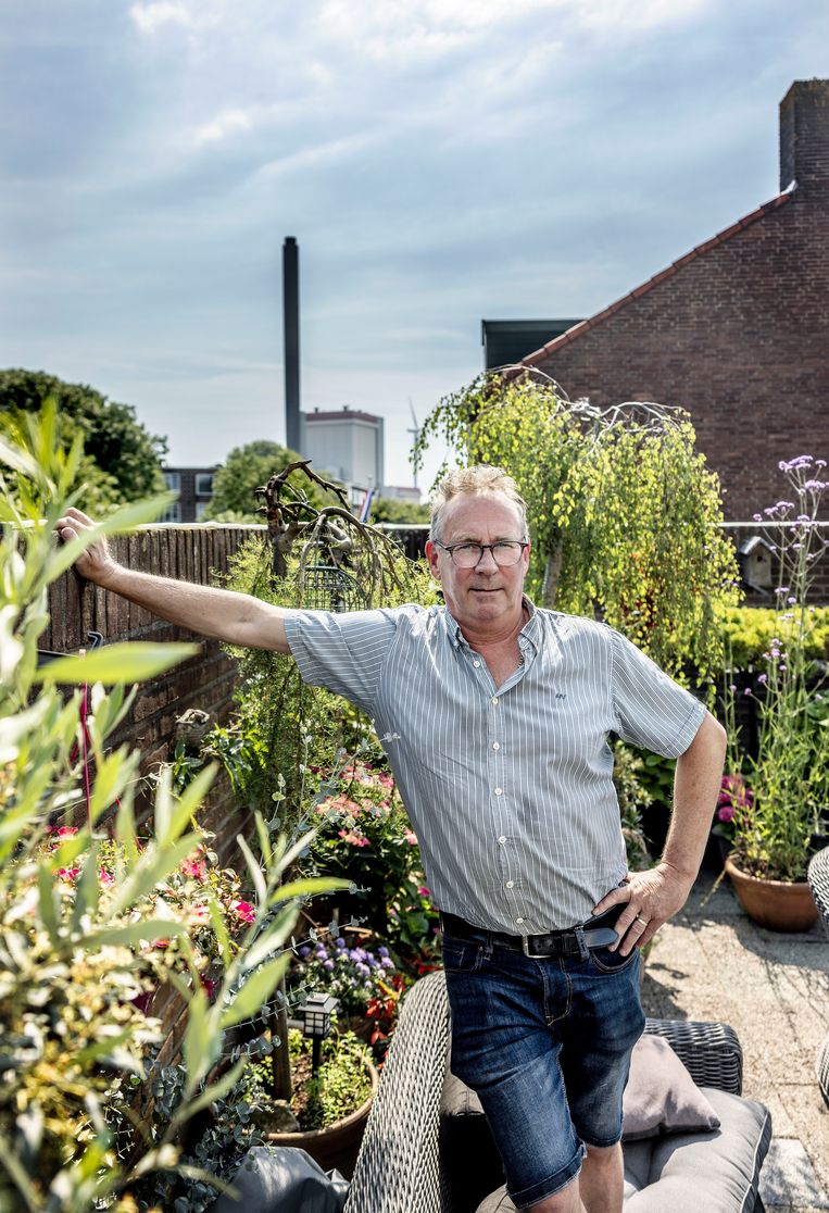 Leo Aardenburg, raadslid van Levendig Gezond Velsen (LVG). Beeld Jean-Pierre Jans