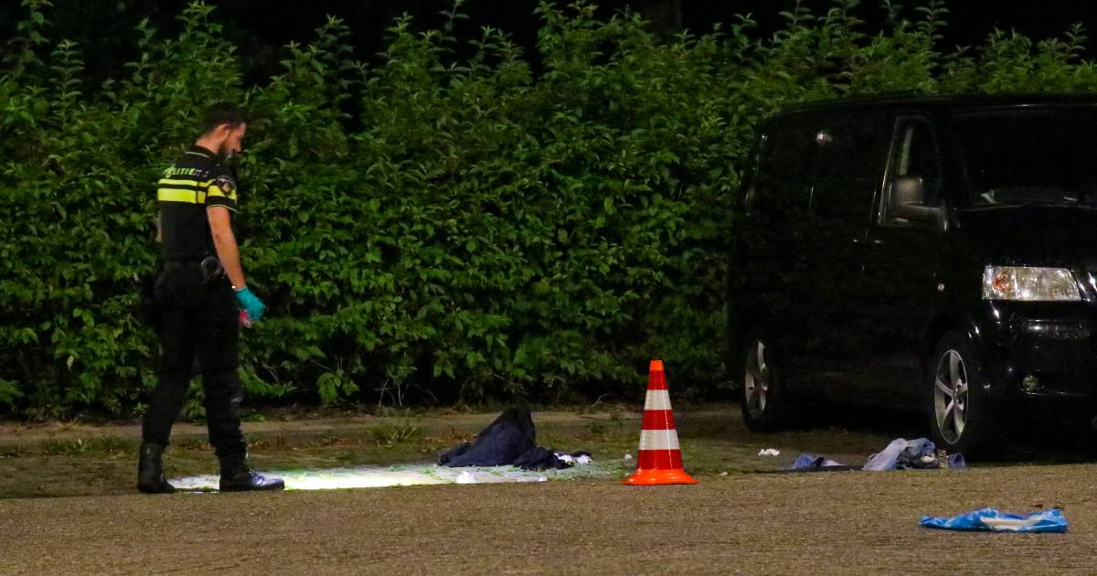 De politie heeft inmiddels twee verdachten aangehouden. .