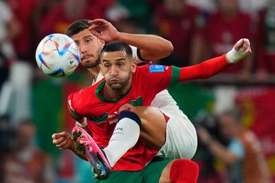 LIVE: début de match plaisant entre le Maroc et le Portugal (0-0)