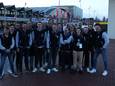 Studenten en begeleiders van het Graafschap College voor de RAI in Amsterdam waar de afgelopen twee dagen Skilss the finals plaats vonden.