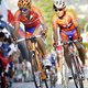 Parcours WK wielrennen onder water