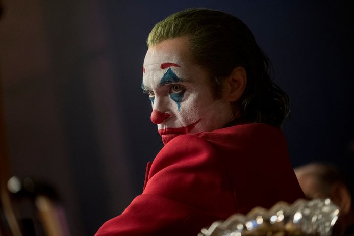 Joaquin Phoenix als de Joker.