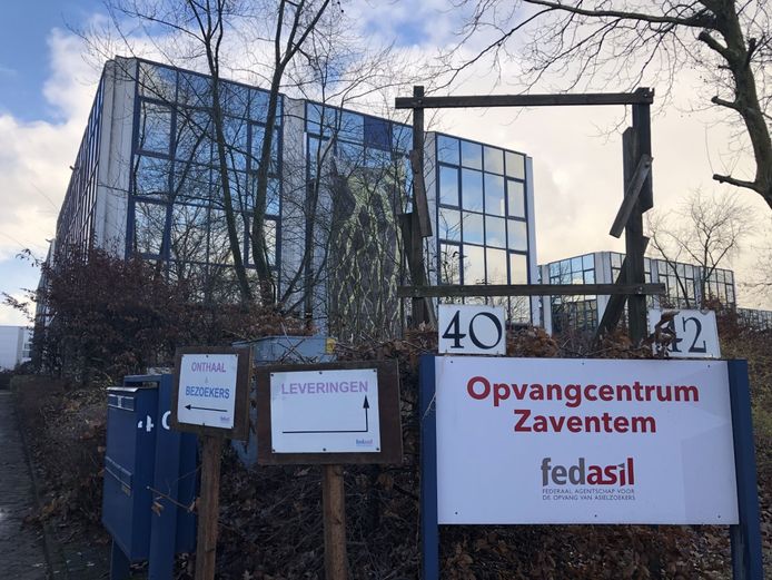 Het opvangcentrum van Fedasil in Zaventem (archiefbeeld).