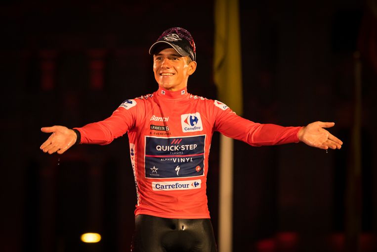 Remco Evenepoel. Beeld BELGA