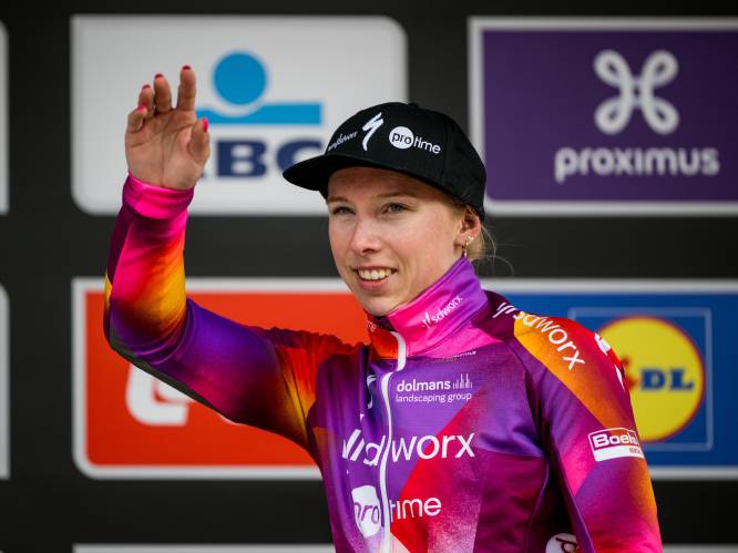 Lorena Wiebes fietst nog jaren voor SD Worx: ‘Groot compliment van de ploeg’