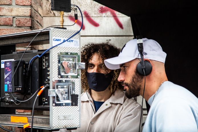 Adil El Arbi en Bilall Fallah, de regisseurs van 'Grond'.