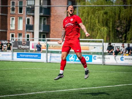 Youri Roseboom sluit af met nóg een treffer en is met 34 goals topscorer van de regio Arnhem 
