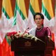Suu Kyi spreekt, maar zegt niets