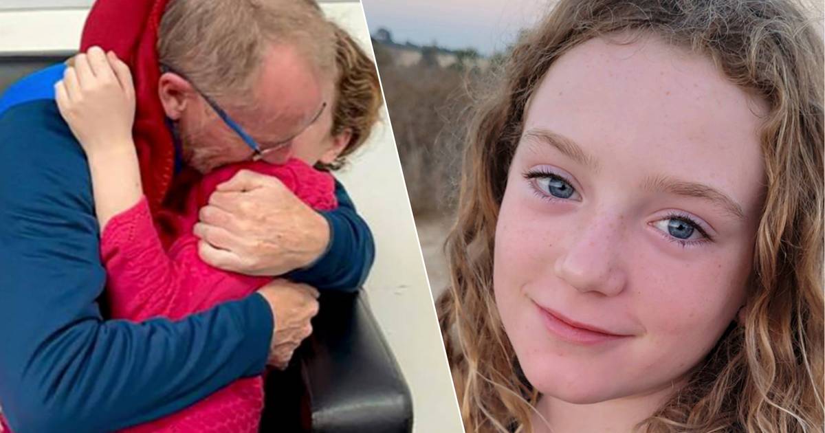 look.  The father initially thought that Emily (9 years old) had been killed by Hamas, but now they fly into each other’s arms: “She is mentally broken, but fortunately physically healthy” |  The Israeli-Palestinian conflict