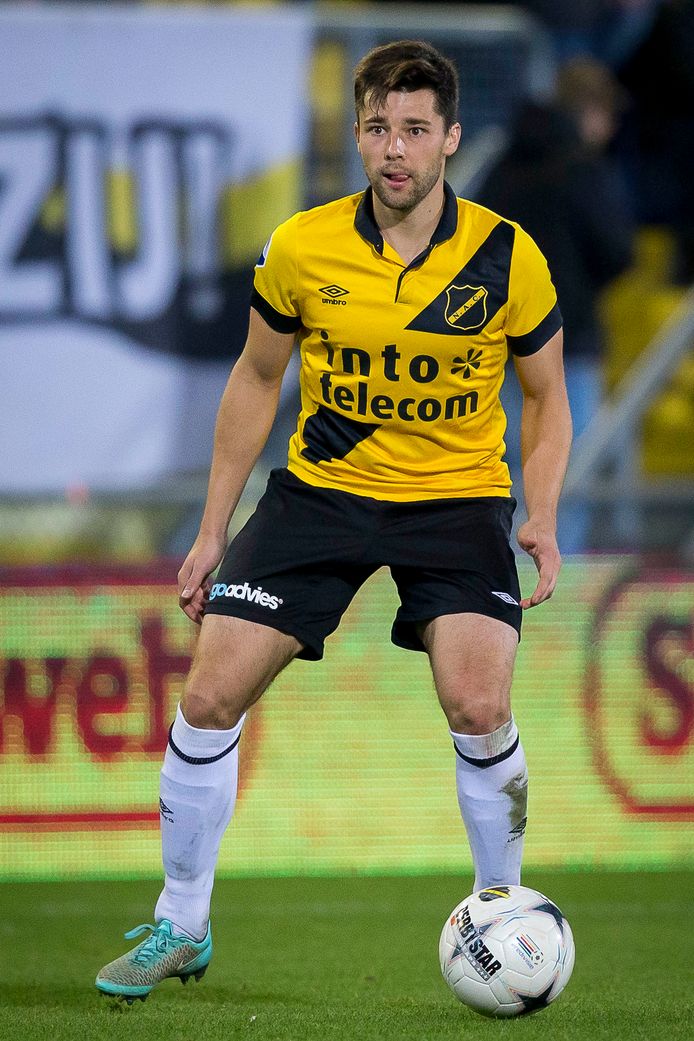 Sepp de Roover in 2014 als speler van NAC.