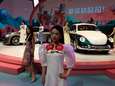 Een pandemie? Daar is op de autoshow van Sjanghai weinig van te merken