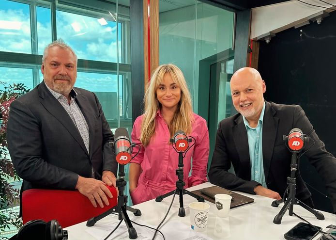V.l.n.r.: Peter Schouten, Charlene Heezen, Onno de Jong