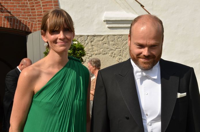 Anders Holch Povlsen met zijn vrouw Anne Storm Pedersen.