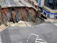 Un cratère se forme en pleine rue au Japon