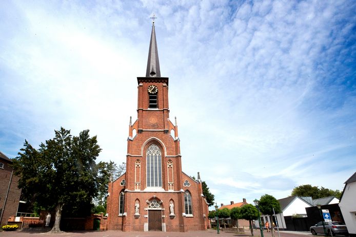 De Sint Servatiuskerk in Westerhoven.