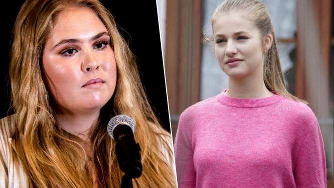 Prinses Amalia heeft Whatsappgroepje vol troonopvolgers, maar zonder prinses Leonor: "Ze mag niet doen wat ze wil”