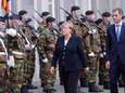 IN BEELD. Angela Merkel met veel egards ontvangen door koning Filip en premier De Croo