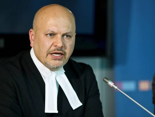 Karim Khan, de aanklager van het Internationaal Strafhof in Den Haag (ICC)