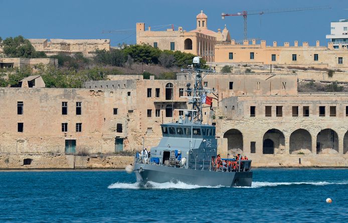 Op 30 september werden 58 migranten opgepikt en naar de haven van Floriana in Malta gebracht.