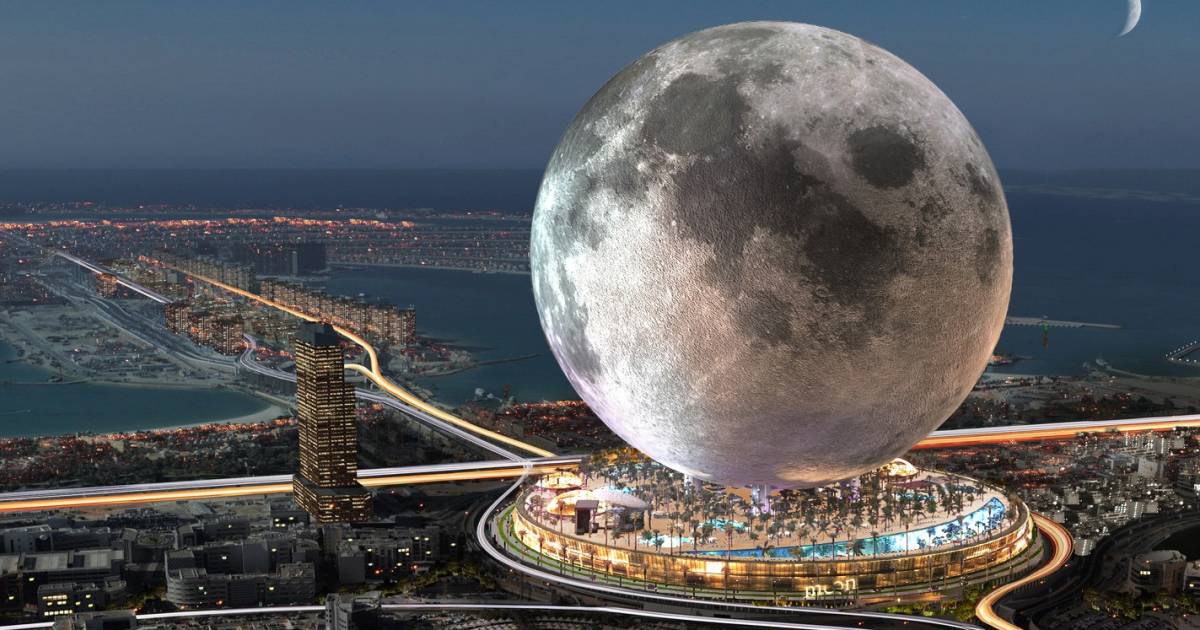 Plans pour un projet mégalomane à Dubaï : complexe de luxe en forme de lune |  Nouvelles