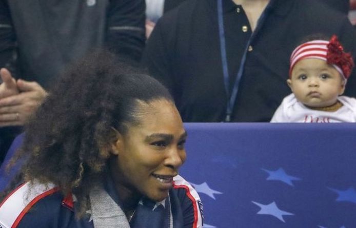 Serena Williams en Alexis Olympia