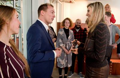 Maxima bezoekt Edes netwerk in Rotterdam