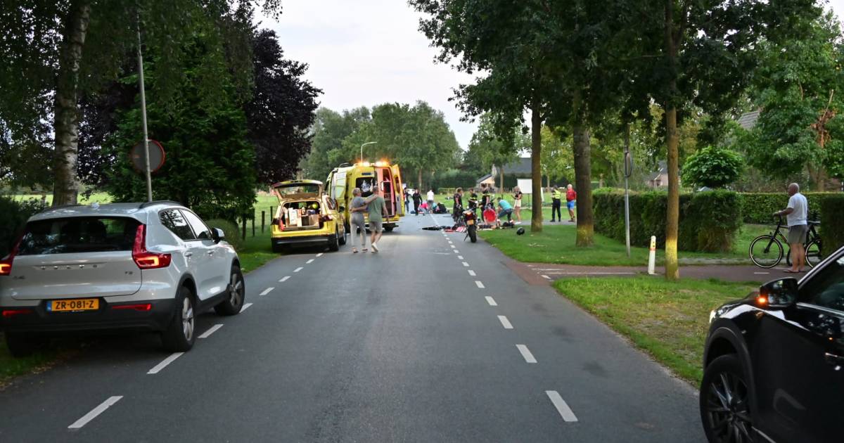 Veel hulpdiensten naar Groessen voor ernstig ongeval.