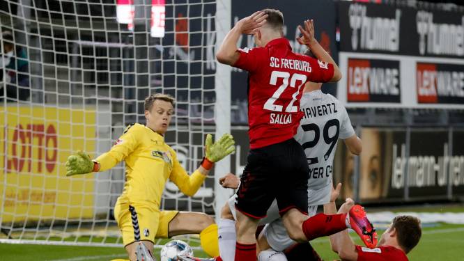 Leverkusen herstelt zich dankzij recordgoal Havertz van echec tegen Wolfsburg