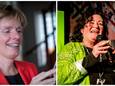 Links Helga Witjes (VVD) en rechts Caroline van der Plas (BBB).
