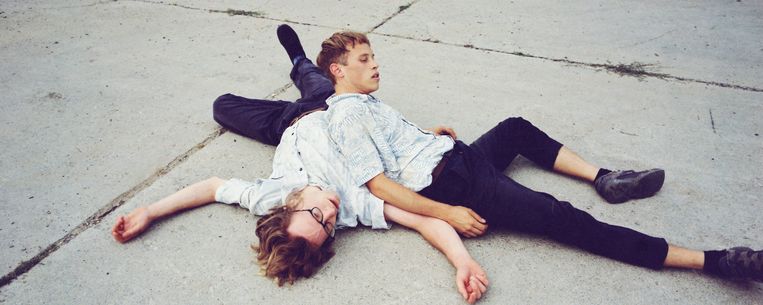 Futurejazzduo BeraadGeslagen. Beeld Grégoire Verbeke