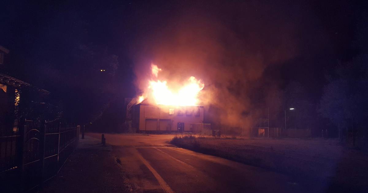 Pand oude discotheek De Kikvorsch in Altforst afgebrand