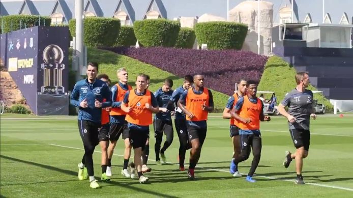 Terwijl de meeste eersteklassers op stage gaan in Spanje, trekken Club Brugge en Eupen naar Doha in Qatar.