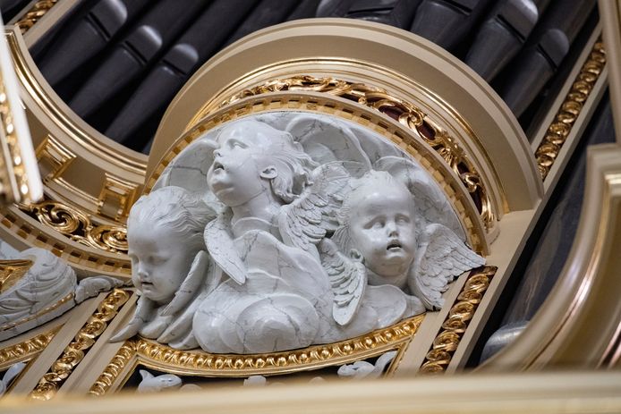 Detail van het Königsorgel.