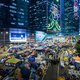 Paraplu-revolutie Hongkong gestrand in verdeeldheid