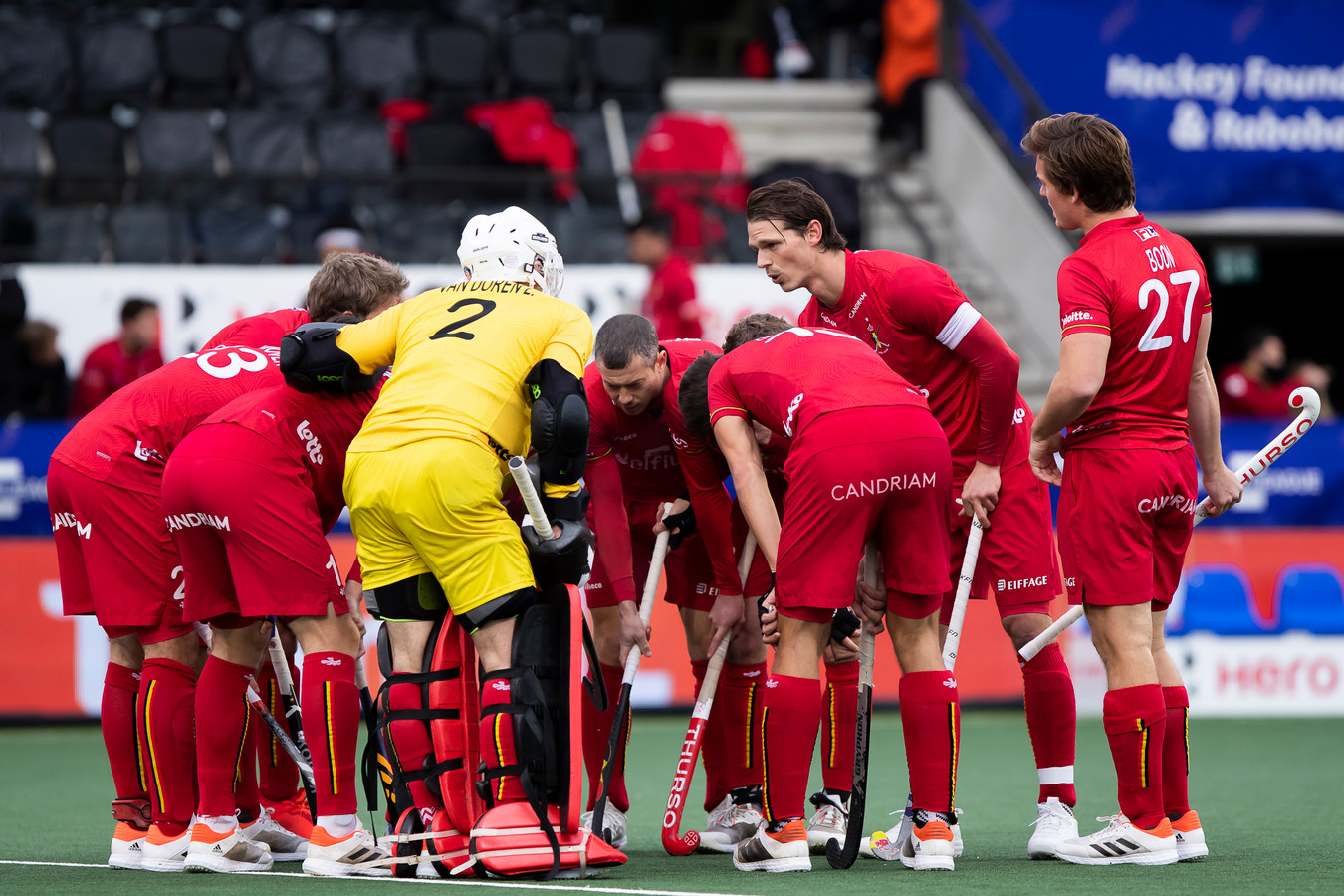 Malgré leur titre olympique, les Red Lions bouclent l'année à la deuxième place mondiale.