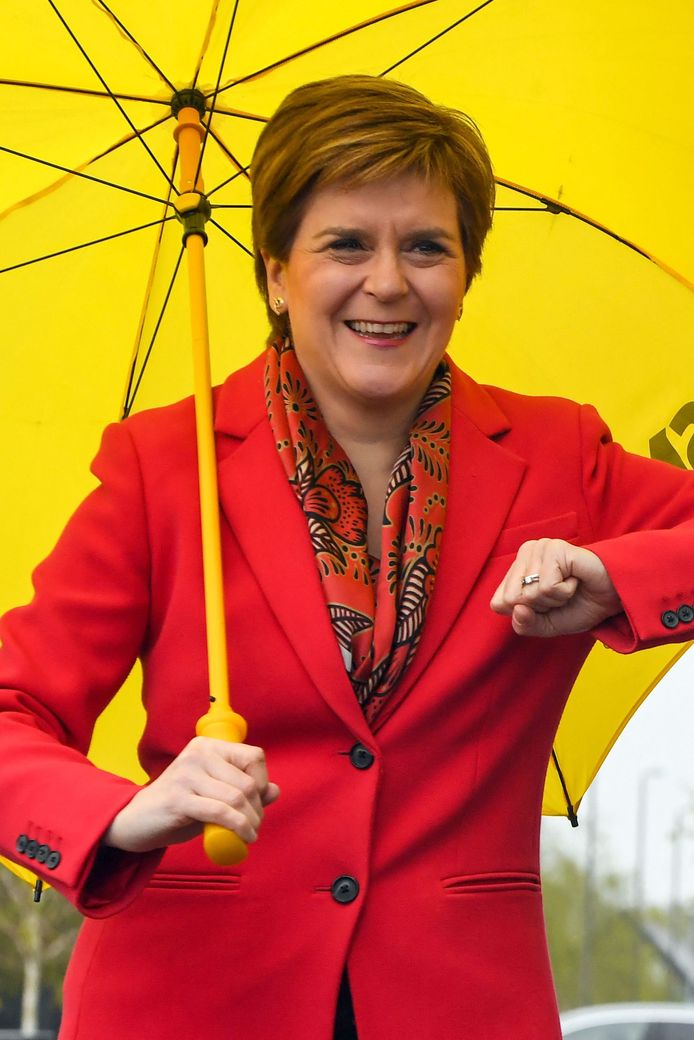 Premier en leider van de Schotse Nationale Partij (SNP) Nicola Sturgeon.