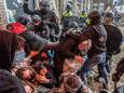 Arrestaties bij de ontruiming van het Binnengasthuisterrein van de Universiteit van Amsterdam (UvA) op 8 mei
