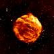 Australische telescoop fotografeert overblijfselen van een stervende ster