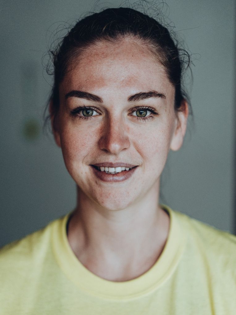 Emma Meesseman: ‘Vrouwen spelen heel mooi basketbal. Het enige wat je bij ons niet ziet, zijn dunks. Wie dat een probleem vindt, kent niets van basketbal.’
 Beeld Thomas Sweertvaegher