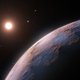 ‘Superlichte’ planeet ontdekt die zich op kosmische schaal om de hoek bevindt