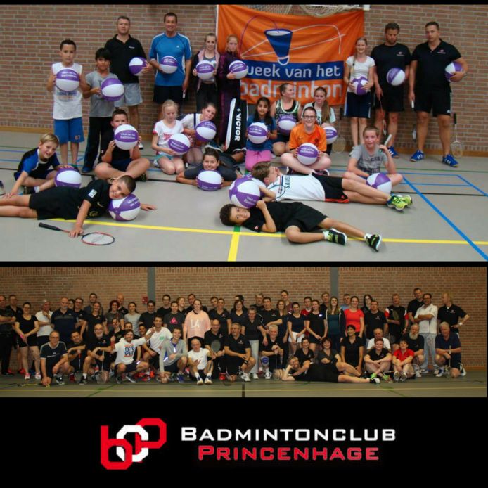 Badmintonclub Princenhage is 'Vereniging van het jaar' van de gemeente Breda.