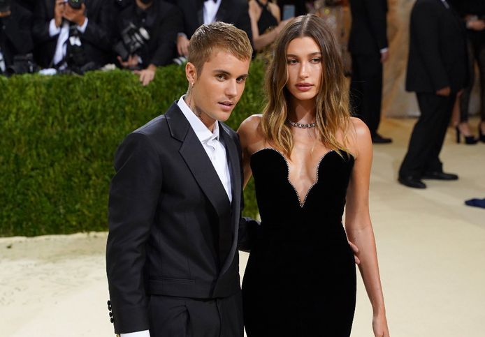 Justin Bieber and Hailey Bieber.