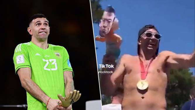 Emiliano Martínez geeft zijn kant van het verhaal na prikjes richting Mbappé: "Die beelden hadden nooit naar buiten mogen komen”