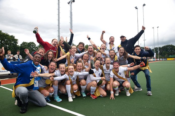 Het kampioensteam van HOD.