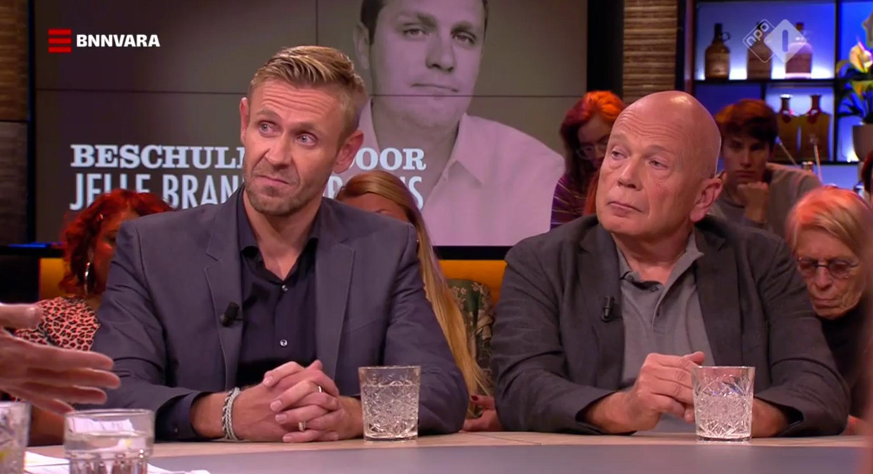 Peter Plasman (R), advocaat van Gijs Van Dam. Beeld        