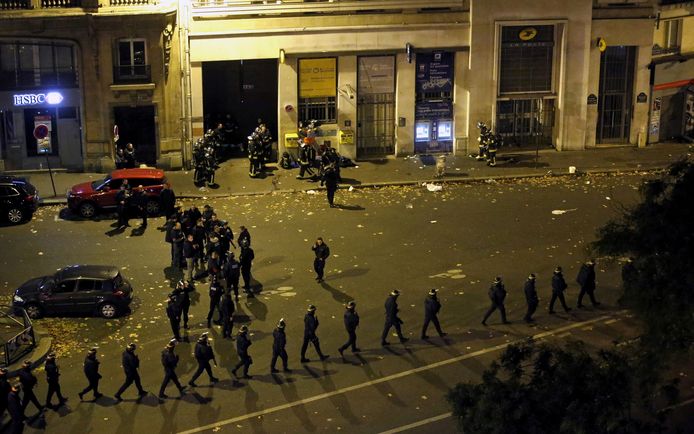 Voor de Franse politie was het alle hens aan dek in concertzaal Bataclan.