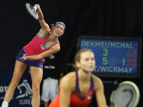 Yanina Wickmayer en finale du double de Luxembourg