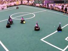 Voetbalrobots TU Eindhoven verliezen WK-finale van Peking