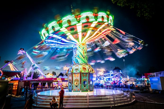 De kermis op de Rusheuvel vorig jaar.